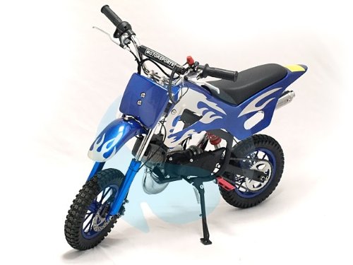 Dirt Bike Crossbike Dirtbike Cross 49cc NEU von B2FUN, Farbe Crossbike:Blau-Weiss